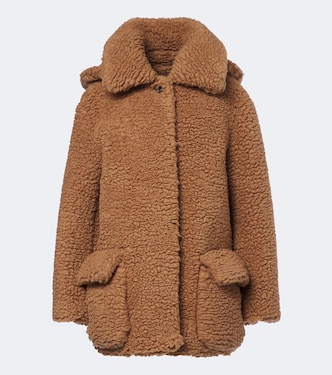 Cappotto Teddy in lana e seta | Loewe