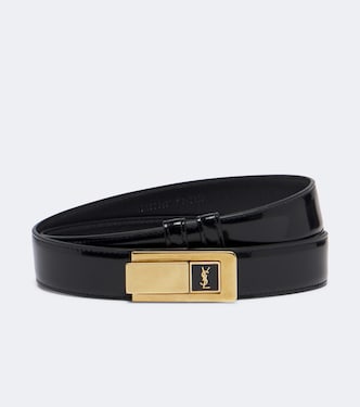 Cassandre patent leather belt | Saint Laurent