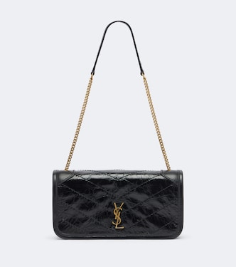 Portafoglio con tracolla Niki in pelle | Saint Laurent