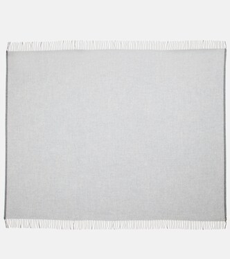 Square cashmere blanket | Brunello Cucinelli