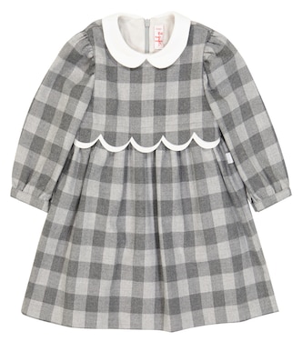 Baby checked dress | Il Gufo