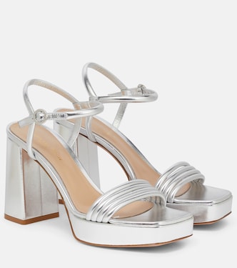 Plateausandalen Lena aus Leder | Gianvito Rossi