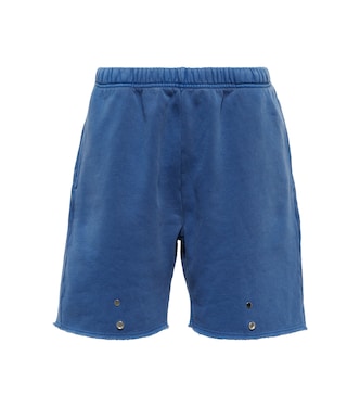 Snap Front cotton shorts | Les Tien