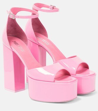 Tatiana patent leather platform sandals | Paris Texas