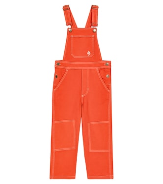 Mule logo denim overalls | The Animals Observatory