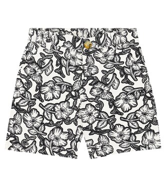 Baby Clovis floral cotton shorts | Bonpoint