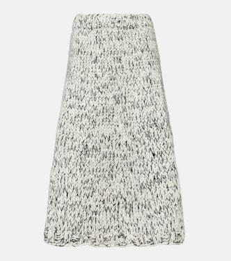 Wool-blend midi skirt | Joseph