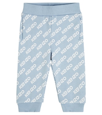Baby logo cotton-blend sweatpants | Kenzo Kids