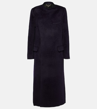 Alpaca wool-blend overcoat  | Victoria Beckham