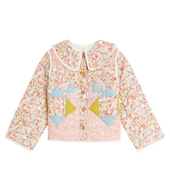 Giacca patchwork Niagara in cotone | Louise Misha