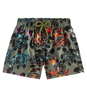 Moorise printed swim trunks | Vilebrequin Kids