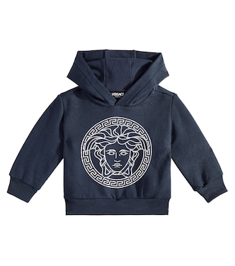 Baby Medusa cotton jersey hoodie | Versace Kids