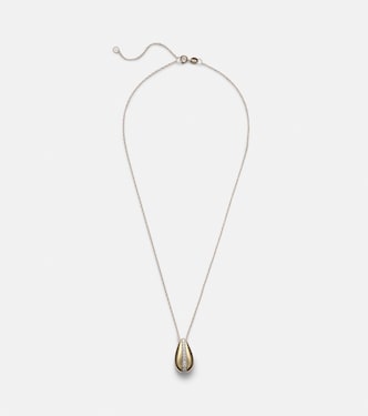 Collier Pistachio en or 14 ct et diamants | Stone and Strand
