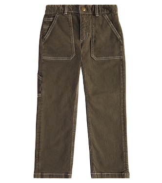 Pantalones rectos Gaël de denim | Bonpoint