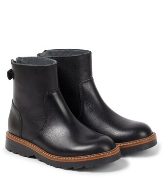 Greg leather boots | Bonpoint