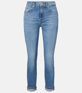 Mid-rise slim jeans | 7 For All Mankind