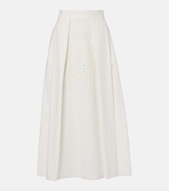 Cotton midi skirt | Elie Saab