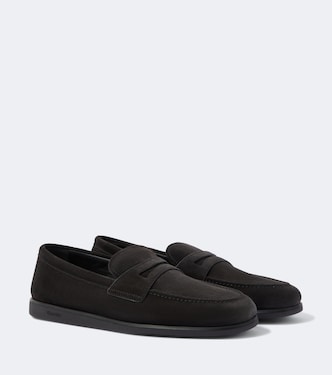 Portsmouth suede penny loafers | Church's