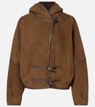 Jacke Amiel aus Veloursleder mit Shearling | Isabel Marant