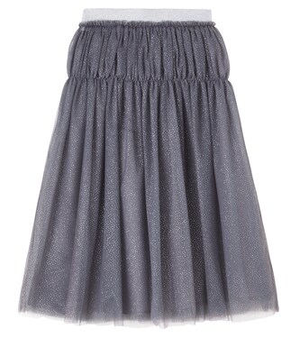 Embellished tulle skirt | Il Gufo