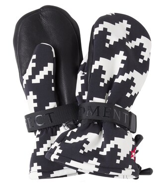 Houndstooth ski gloves | Perfect Moment Kids