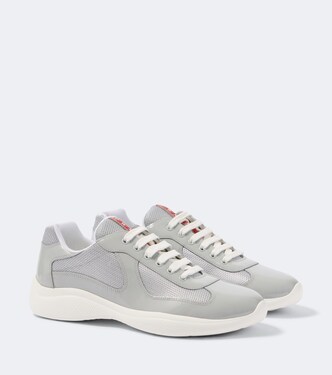 Sneakers Prada American's Cup aus Lackleder | Prada