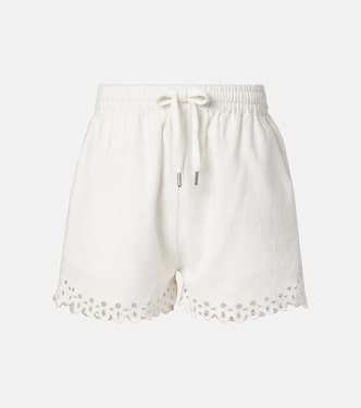 Shorts Balyme in cotone con ricamo | Marant Etoile