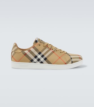 Set Burberry Check sneakers | Burberry