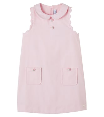 Scalloped cotton-blend dress | Tartine et Chocolat