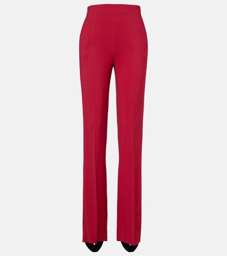 Crêpe straight pants | Valentino