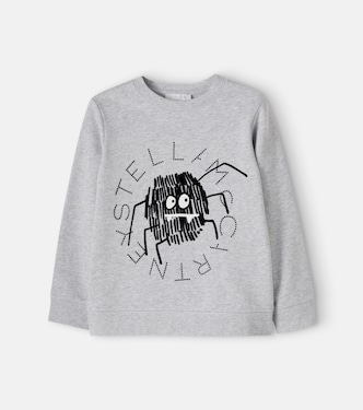 Cotton fleece sweatshirt | Stella McCartney Kids