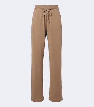 Virgin wool straight pants | Max Mara