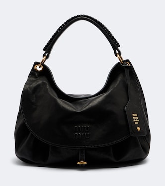 Rendez‑vous leather top-handle bag | Miu Miu