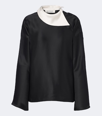 Satin blouse | Róhe