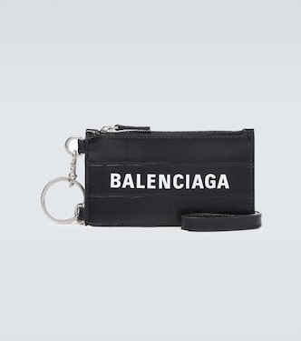 Cash card case on keyring | Balenciaga