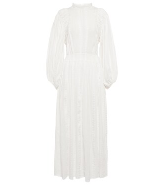 Jaena lace-paneled midi dress | Marant Etoile