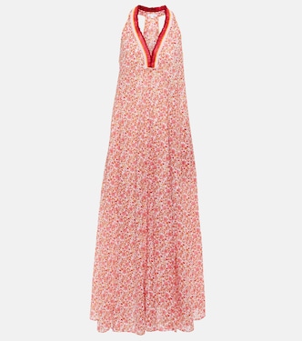 Robe longue à fleurs | Poupette St Barth