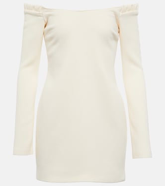 Robe Octavia en laine à encolure bardot | Khaite