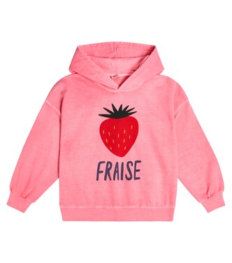 Sweat-shirt Fraise imprimé en coton | Jellymallow