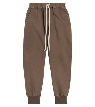 Cotton jersey sweatpants | Rick Owens Kids