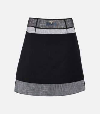 High-Rise-Minirock | Prada