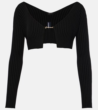 La Maille Pralù ribbed-knit cardigan | Jacquemus