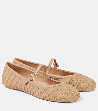 Ballerinas Carla mit Leder | Gianvito Rossi