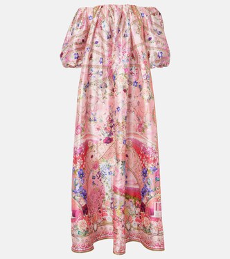 Robe longue à fleurs | Camilla