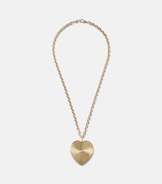 Collier Heart Jumbo en or 18 ct et diamants | Marie Lichtenberg