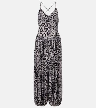 Kenny leopard-print jumpsuit | Norma Kamali
