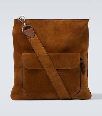 Slide suede messenger bag | Métier