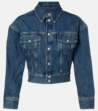 Cropped denim jacket | Wardrobe.NYC