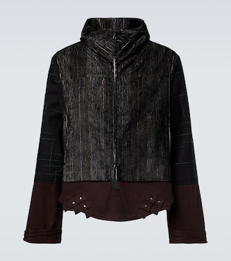 Veste à capuche Estike en soie mélangée | Kiko Kostadinov