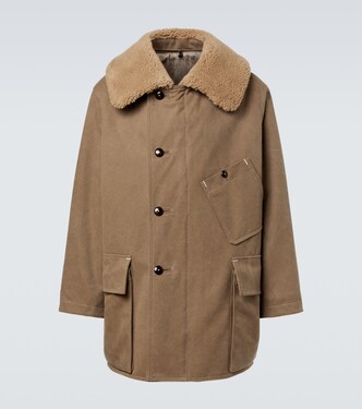 Cotton-blend canvas parka | Lemaire